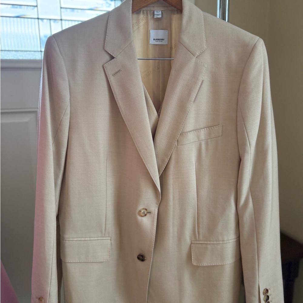 Burberry Gilet Docking Jacket in light beige Women’s US 14 - Picture 3 of 15